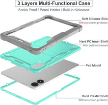 Load image into Gallery viewer, ProElite Cover for Redmi Pad Pro 12.1 inch Case, Rugged Shockproof Heavy Duty Back Case Cover for Redmi Pad Pro 12.1 inch, Mint Grey

