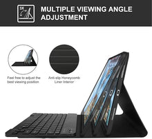 Load image into Gallery viewer, ProElite Keyboard case for Samsung Galaxy Tab S9 FE Plus/S9 Plus/S10+ 12.4 inch with S Pen Holder, Magnetic Detachable Wireless Bluetooth Keyboard, Black
