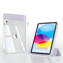 Load image into Gallery viewer, ProElite Case Cover for iPad 10th Gen Case, Sliding Detachable Smart Flip Case Cover for Apple iPad 10th Gen with Pencil Holder, Lavender
