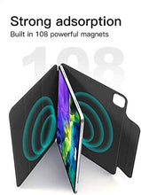 Load image into Gallery viewer, ProElite for iPad Pro 11 Inch 2024 M4 Case, iPad Pro 11 2024 Folio Case, Convenient Magnetic Attachment, 2-Way Stand, Full Pencil 2 Support, Auto Sleep Wake, Black
