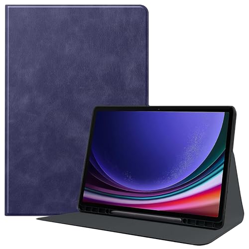 ProElite Cover for Samsung Galaxy Tab S9 FE+/S9 Plus/S10+ 12.4 inch Cover Case, Smart Flip case Cover for Samsung Galaxy Tab S9 FE Plus/S9 Plus/S10 Plus 12.4 inch with S Pen Holder, Dark Blue