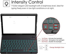 Load image into Gallery viewer, ProElite Keyboard case for OnePlus Pad Go 11.35 inch, Magnetic Detachable Wireless Bluetooth Keyboard Built-in 7-Colors Backlit, Black (Will NOT FIT OnePlus Pad 11.61)
