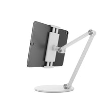 Load image into Gallery viewer, [Refurbished] ProElite Mutli Angle Aluminum Tablet Stand Desk Holder for Apple iPad, iPhones, Galaxy Tab, Xiaomi Pad, Redmi Pad, Oneplus Pad,Lenovo Tab, Kindle Upto 12.9 inch, White
