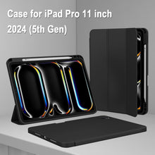 Load image into Gallery viewer, ProElite Case Cover for Apple iPad Pro 11 M4 2024 5th Gen Cover, Pencil Case for iPad Pro 11 2024 with Pencil Holder, Auto Sleep Wake [Soft Flexible Case] Recoil Series - Hippy
