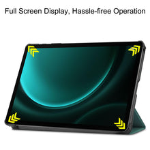 Load image into Gallery viewer, ProElite Cover for Samsung Galaxy Tab S9 FE Plus/S10+ 12.4 inch Cover Case, Smart Trifold Flip case Cover for Samsung Galaxy Tab S9 FE+/S10+ 12.4 inch Support S Pen Magnetic Attachment, Dark Green
