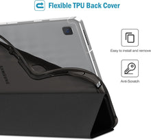 Load image into Gallery viewer, ProElite Cover for Samsung Tab S6 Lite 10.4&quot; Cover, Soft Flexible Flip Case Cover with Left side S Pen Holder for Samsung Galaxy Tab S6 Lite 10.4 inch, Support Auto Sleep Wake,[Recoil Series]- Flowers
