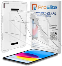 Load image into Gallery viewer, ProElite Screen Protector for Apple iPad 10th Gen, Premium Tempered Glass Screen Protector for Aple iPad 10th Generation 10.9 inch with Smart Kit
