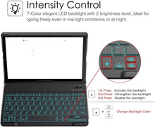 Load image into Gallery viewer, ProElite Keyboard case for OnePlus Pad Go 11.35 inch, Magnetic Detachable Wireless Bluetooth Keyboard Built-in 7-Colors Backlit, Dark Blue (Will NOT FIT OnePlus Pad 11.61)
