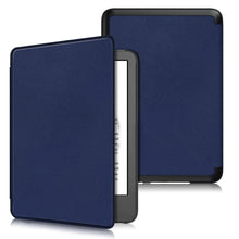 Load image into Gallery viewer, ProElite Slim Smart Flip case Cover for Amazon Kindle 6&quot; 300 ppi 11th Gen/12th Gen 2022/2024, Dark Blue
