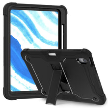 Load image into Gallery viewer, ProElite Cover for Apple iPad Air 11 inch 2024 &amp; Air 10.9 5th/4th Gen, Rugged Shockproof Heavy Duty Back Case Cover for Apple iPad Air 11 inch M2 2024 with Apple Pencil Holder, Black
