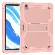 Load image into Gallery viewer, ProElite Cover for Apple iPad Air 11 inch 2024 &amp; Air 10.9 5th/4th Gen, Rugged Shockproof Heavy Duty Back Case Cover for Apple iPad Air 11 inch M2 2024 with Apple Pencil Holder, Rose Gold
