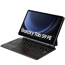 Load image into Gallery viewer, [Refurbished] ProElite Magnetic Bluetooth TouchPad Keyboard case for Samsung Galaxy Tab S9 FE 10.9/S9/S8/S7 11 inch Tablet, Floating Cantilever Design with Built-in Colourful Backlit Keyboard, Black
