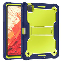 Load image into Gallery viewer, ProElite Rugged Shockproof Heavy Duty Back Case Cover for Apple iPad Pro 11 inch M4 2024 with Apple Pencil Holder, Navy Green
