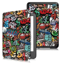 Load image into Gallery viewer, ProElite Slim Smart Flip case Cover for Amazon Kindle 6&quot; 300 ppi 11th Gen/12th Gen 2022/2024, Hippy
