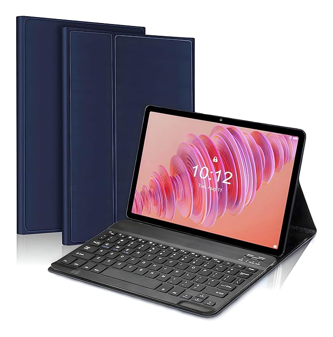 ProElite Keyboard Case for Lenovo Tab Plus 11.5 inch Cover, Magnetic Detachable Wireless Bluetooth Keyboard Lenovo Tab Plus 11.5 inch, Dark Blue