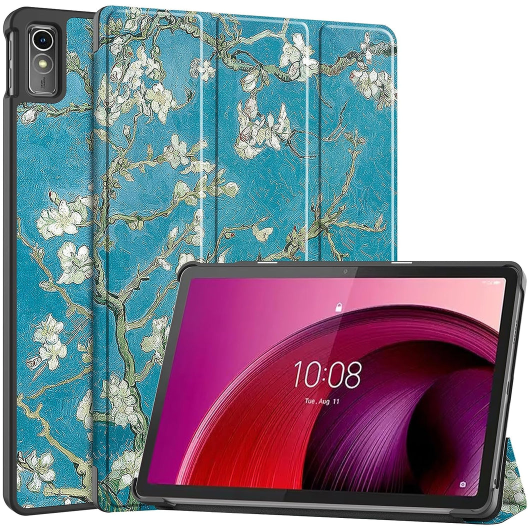 ProElite Cover for Lenovo Tab M10 5G 10.6 inch Cover Case, Sleek Smart Flip Case Cover for Lenovo Tab M10 5G 10.6 inch, Flowers