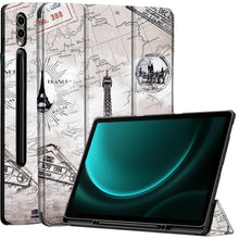 Load image into Gallery viewer, ProElite Cover for Galaxy Tab S9 FE Plus/S9 Plus/S10+ 12.4&quot; Cover, Soft Flexible Flip Case Cover with S Pen Holder for Samsung Galaxy Tab S9 FE+/S9 Plus/S10+ 12.4 inch, [Recoil Series]- Eiffel
