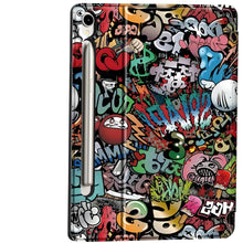 Load image into Gallery viewer, ProElite Cover for Samsung Galaxy Tab S9 11&quot; /S9 FE 10.9&quot; case, Smart Flip case cover for Samsung Galaxy Tab S9 11&quot;/S9 Fe 10.9&quot; with S Pen Holder, Hippy
