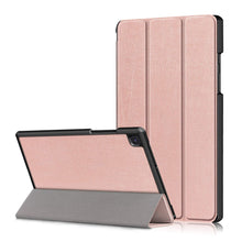 Load image into Gallery viewer, ProElite Smart Trifold Flip case Cover for Samsung Galaxy Tab A7 10.4&quot; SM-T500/T505/T507, Rose Gold
