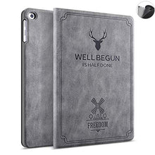 Load image into Gallery viewer, ProElite Deer Flip case Cover for Samsung Galaxy Tab A 10.1&quot; T510/T515- Grey
