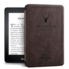 Load image into Gallery viewer, ProElite Deer Smart Flip case Cover for All New Amazon Kindle Paperwhite 10th Generation (Deer Coffee)
