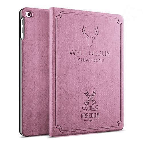 ProElite Deer Flip case Cover for Realme Pad 10.4 inch, Pink