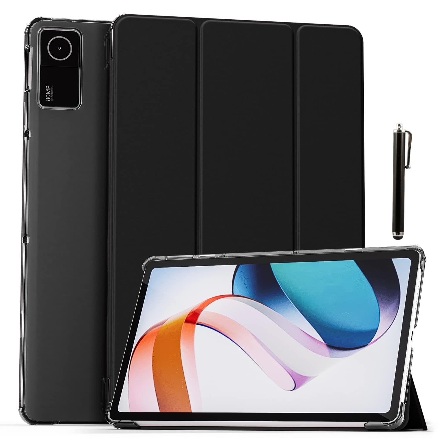 Flip case for Redmi Pad Black]Product Info - Mi India