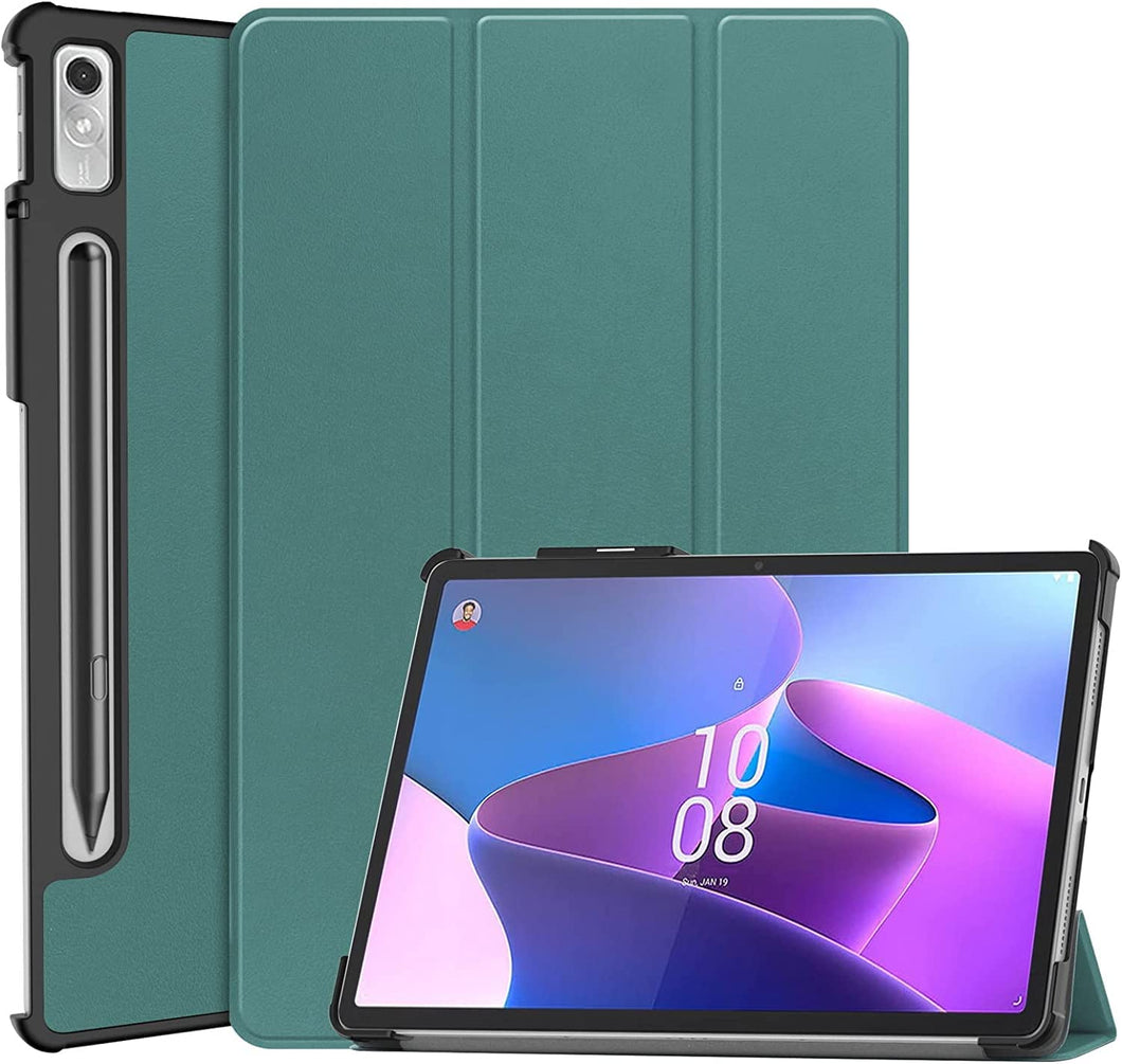 ProElite Smart Flip Case Cover for Lenovo Tab P11 Pro 2nd Gen 11.2 inch Dark Green