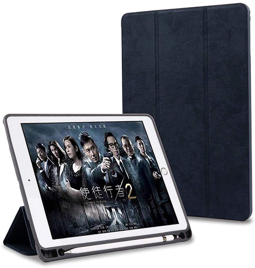 Tablet Case For Apple iPad 10.2 2019 2020 2021 7th 8th 9th Generation  Trifold Magnetic Flip Stand Smart Cover + Tempered Glass - AliExpress
